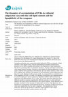 Research paper thumbnail of The dynamics of accumulation of PCBs in cultured adipocytes vary with the cell lipid content and the lipophilicity of the congener