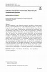 Research paper thumbnail of Individual and Collective Intentionality: Elaborating the Fundamentality-Question