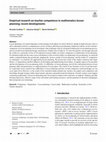 Research paper thumbnail of Empirical research on teacher competence in mathematics lesson planning: recent developments