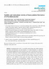 Research paper thumbnail of Stability and Antioxidant Activity of Semi-synthetic Derivatives of 4-Nerolidylcatechol