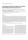 Research paper thumbnail of Gastropathy and defense mechanisms in common bile duct ligated portal hypertensive rats