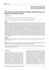 Research paper thumbnail of Links Between Conspiracy Thinking and Attitudes Toward Democracy and Religion: Survey Data From Poland