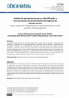 Research paper thumbnail of Análise de agrupamento para a identificação e caracterização das propriedades fumageiras de paraíso do sul