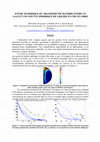 Research paper thumbnail of Etude numérique du transfert de matière entre un gaz et une goutte sphérique de liquide en chute libre