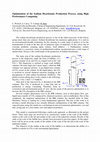 Research paper thumbnail of Optimization of the Sodium Bicarbonate Production Process, using High Performance Computing