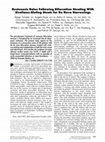 Research paper thumbnail of Restenosis rates following bifurcation stenting with sirolimus-eluting stents for de novo narrowings