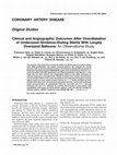 Research paper thumbnail of Clinical and angiographic outcomes after overdilatation of undersized sirolimus-eluting stents with largely oversized balloons: An observational study