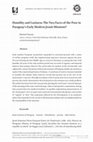 Research paper thumbnail of Humility and Laziness: The Two Faces of the Poor in Paraguay’s Early Modern Jesuit Missions?