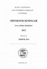 Research paper thumbnail of Minnesteckningar över avlidna ledamöter 2013. Särtryck ur KVVS Årsbok 2014