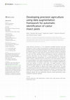 Research paper thumbnail of Developing precision agriculture using data augmentation framework for automatic identification of castor insect pests