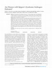 Research paper thumbnail of Are women with Sjögren's syndrome androgen-deficient?