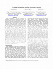 Research paper thumbnail of 3D image interpolation based on directional coherence