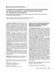 Research paper thumbnail of Comparación de parámetros de expansión de stents implantados con técnica convencional o directa. Estudio aleatorizado con ultrasonidos intracoronarios