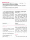 Research paper thumbnail of Comparación entre dimensiones teóricas y reales del stent intracoronario en lesiones no complejas