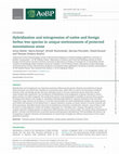 Research paper thumbnail of Hybridization and introgression of native and foreignSorbustree species in unique environments of protected mountainous areas