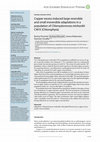 Research paper thumbnail of Copper excess-induced large reversible and small irreversible adaptations in a population of Chlamydomonas reinhardtii CW15 (Chlorophyta)