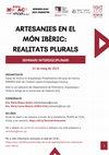 Research paper thumbnail of Seminari interdisciplinari. Artesanies en el món ibèric: Realitats plurals / Seminario interdisciplinar. Artesanías en el mundo ibérico: Realidades plurales