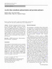 Research paper thumbnail of Acyclic diene metathesis polymerization and precision polymers