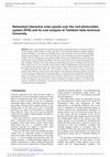 Research paper thumbnail of Networked interactive solar panels over the roof photovoltaic system (PVS) and its cost analysis at Tashkent state technical University