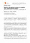 Research paper thumbnail of Measurement of health organisation performance across multiple sector services: a population health analytic perspective