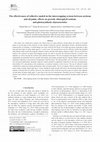 Research paper thumbnail of The effectiveness of reflective mulch in the intercropping system between soybean and oil palm: effects on growth, chlorophyll content, and photosynthetic characteristics