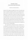 Research paper thumbnail of Vulnerability in Lockdown: Women and Agency during the Global Pandemic