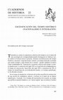 Research paper thumbnail of Escenificación del tiempo histórico (Nacionalismo e integración)