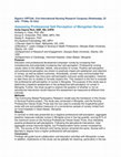 Research paper thumbnail of Assessing professional self-perception of Mongolian nurses