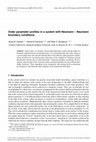 Research paper thumbnail of Order parameter profiles in a system with Neumann – Neumann boundary conditions