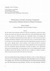 Research paper thumbnail of Phenomenology or Descriptive Psychology of Imagination? A Reexamination of Brentano and Husserl on Phantasy Presentations