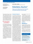 Research paper thumbnail of Risikofaktor „Rauchen“