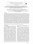 Research paper thumbnail of A study of moisture effects on the breakdown voltage and spectral characteristics of mineral and palm oil-based insulation oils