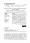 Research paper thumbnail of Acidity improvement of refined-bleached used vegetable oils as dielectric liquid using two-level factorial design