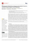 Research paper thumbnail of Estimating the Distribution of Japanese Encephalitis Vectors in Australia Using Ecological Niche Modelling