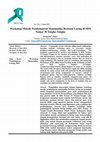 Research paper thumbnail of Workshop Metode Pembelajaran Matematika Berbasis Luring di SDN Nomor 30 Tongke-Tongke