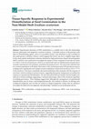 Research paper thumbnail of Tissue-Specific Response to Experimental Demethylation at Seed Germination in the Non-Model Herb Erodium cicutarium