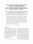 Research paper thumbnail of Prostate Cancer Risk in Relation to CYP3A4 and CYP3A5 Genotypes in the Bangladeshi Population