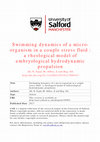 Research paper thumbnail of Swimming Dynamics of a Micro-Organism in a Couple Stress Fluid: A Rheological Model of Embryological Hydrodynamic Propulsion