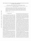 Research paper thumbnail of Time evolution of the energy density inside a one-dimensional non-static cavity with a vacuum, thermal and a coherent state