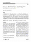 Research paper thumbnail of Control in the loop for synchronization of nonlinear chaotic systems via adaptive intuitionistic neuro-fuzzy: a comparative study