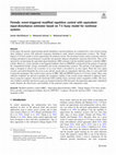 Research paper thumbnail of Periodic event-triggered modified repetitive control with equivalent-input-disturbance estimator based on T-S fuzzy model for nonlinear systems