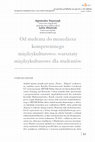 Research paper thumbnail of Od studenta do menedżera kompetentnego międzykulturowo: warsztaty międzykulturowe dla studentów