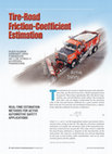 Research paper thumbnail of Tire-Road Friction-Coefficient Estimation