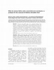 Research paper thumbnail of Efeito do estresse hídrico sobre características de crescimento e a produção de óleo essencial de <em>Melaleuca alternifólia</em> Cheel