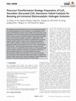Research paper thumbnail of Precursor‐Transformation Strategy Preparation of CuP x Nanodots–Decorated CoP 3 Nanowires Hybrid Catalysts for Boosting pH‐Universal Electrocatalytic Hydrogen Evolution