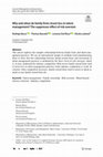 Research paper thumbnail of Why and when do family firms invest less in talent management? The suppressor effect of risk aversion