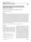 Research paper thumbnail of Lemos, R. K. Fulcher, I. Abdllatief, L. Werkström, E. Hocker. 2023. Reshaping Egyptian funerary ritual in colonized Nubia? Organic characterization of unguents from mortuary contexts of the New Kingdom (c. 1550-1070 BCE)