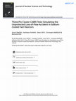 Research paper thumbnail of Three-Pin Cluster CABRI Tests Simulating the Unprotected Loss-of-Flow Accident in Sodium-Cooled Fast Reactors