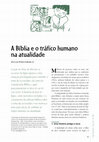 Research paper thumbnail of A Bíblia e o tráfico humano na atualidade