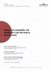 Research paper thumbnail of Moda com propósito: um estudo de caso da marca somos numa